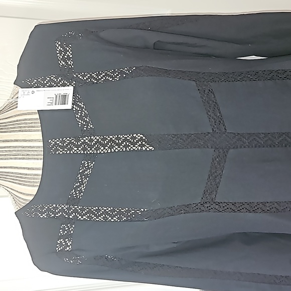 OUTERKNOWN Hawaiian South Shore Black Mini Dress % 100 Organic Cotton Size XS/TP - Picture 3 of 16